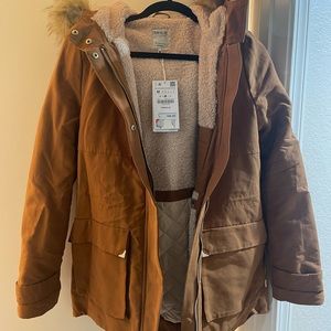 Zara Faux Fur Jacket